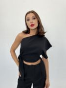 4643 BLUZ-SİYAH resmi