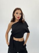 4643 BLUZ-SİYAH resmi
