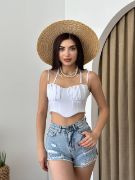 Elix Askılı Büstiyer Crop resmi