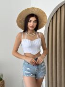 Elix Askılı Büstiyer Crop resmi