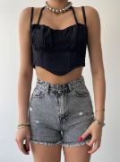 Elix Askılı Büstiyer Crop resmi