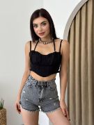 Elix Askılı Büstiyer Crop resmi