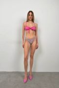 Fiyonk Detay Çiçekli Bikini Takım resmi