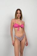 Fiyonk Detay Çiçekli Bikini Takım resmi