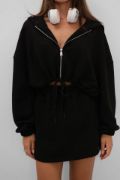Beli Lastikli Fermuarlı Sweatshirt resmi