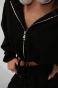 Beli Lastikli Fermuarlı Sweatshirt resmi