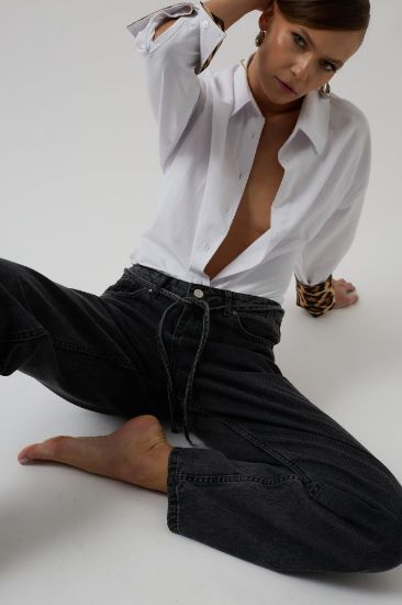 Biye Detay Straight Jean resmi