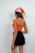 V Yaka Crop Bluz resmi