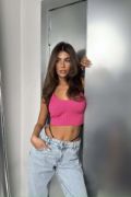 V Yaka Crop Bluz resmi