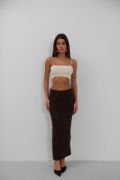 İnce Askılı Crop Top resmi