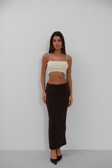 İnce Askılı Crop Top resmi