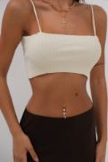 İnce Askılı Crop Top resmi