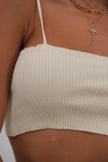 İnce Askılı Crop Top resmi