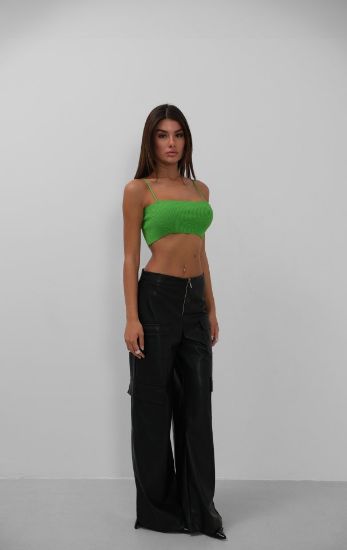 İnce Askılı Crop Top resmi