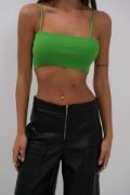 İnce Askılı Crop Top resmi