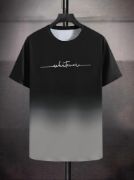 Erkek Kısa Kollu Bisiklet Yaka Baskılı Süprem T-shirt resmi