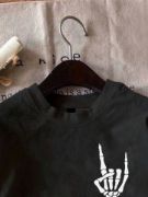 Erkek Baskılı Oversize T-shirt - Siyah resmi