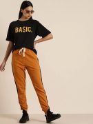 Baskılı T-shirt - Siyah resmi
