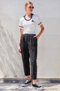 4320 Polo Yaka Basic Triko Bluz - Beyaz resmi