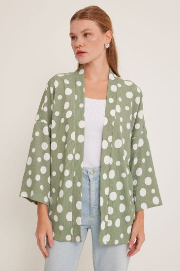 5862 Örme Kimono - C. Çağla resmi