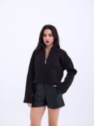 7215 SWEAT-SİYAH resmi