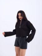 7215 SWEAT-SİYAH resmi