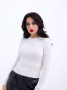 42201 TRİKO BASİC KAZAK-EKRU resmi