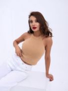 42441 TRİKO ATLET-BEJ resmi