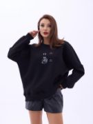 7227 SWEAT-SİYAH resmi