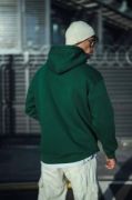 Üç İplik Penye Kapşonlu Basic SweatShirt - Haki resmi