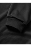 10 Kasıma Özel Üç İplik Kapşonlu Baskılı SweatShirt - Siyah resmi