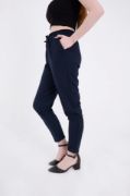 Tam Kalıp Basic Eşofman Pantolon - Lacivert resmi