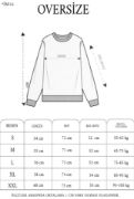 Bisiklet Yaka Baskılı SweatShirt - Siyah resmi