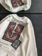 Bisiklet Yaka Baskılı SweatShirt - Beyaz resmi