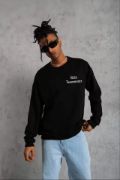 Üç İplik Biskilet Yaka Sweatshirt resmi