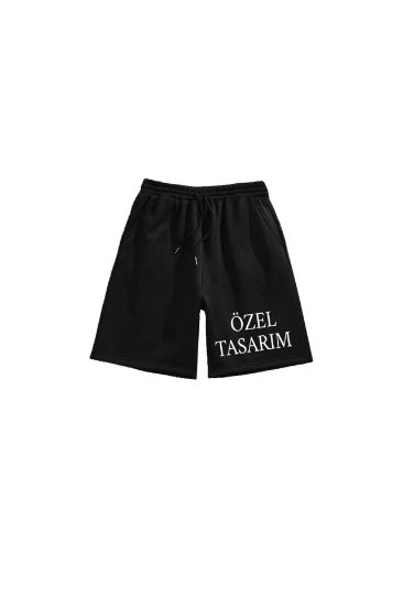 Kısa Şort Unisex Özel Tasarım resmi