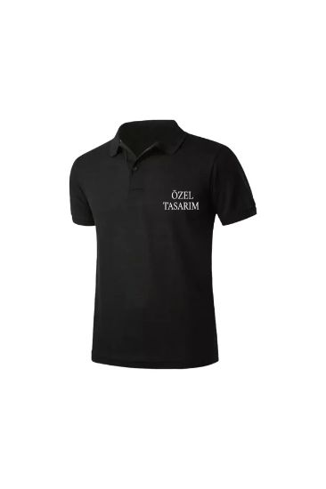 Tişört Tasarla Polo Yaka Pike Peteklı resmi