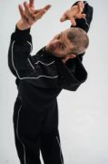 POLIZEI Premium Kalite Unisex Kapşonlu Ara Biyeli SweatShirt - Siyah resmi