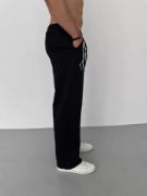 Unisex Dijital Baskılı Eşofman Altı - Siyah resmi