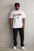 Unisex Oversize Kolye Dahil T-Shirt - Beyaz resmi
