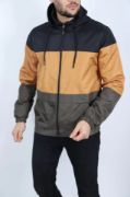 Unisex Kapüşonlu İçi Astarlı Yağmurluk - Siyah resmi